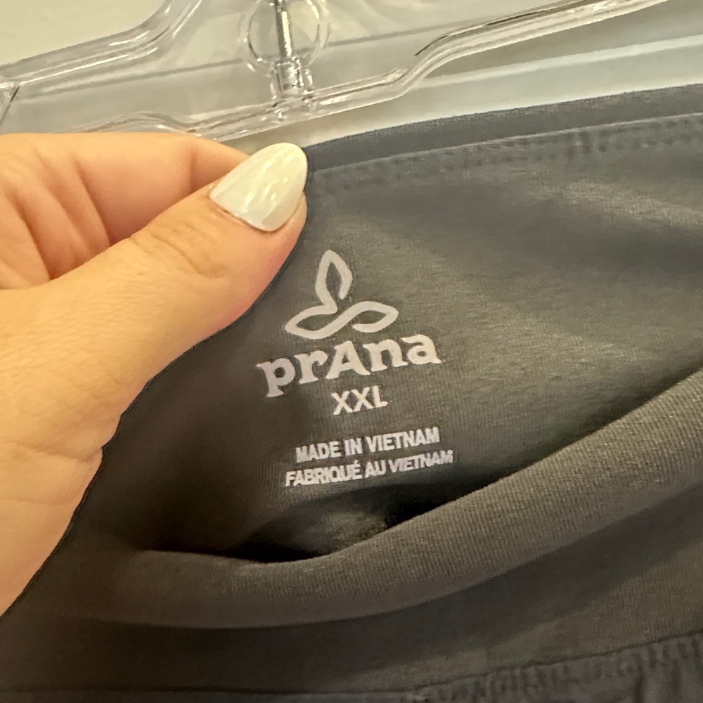Prana Women's Black Athletic Shorts - Picture 2 of 7
